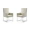 Manhattan Comfort Element Dining Armchair in Champagne, PK2 2-DC029-OM - alternate 1